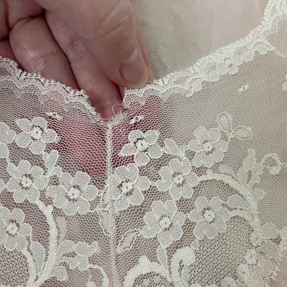 Vintage Pink Silky Nightgown - Picture 3 of 3